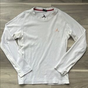3 for $20 ✨ Jordan White Waffle Long Sleeve Men's Shirt